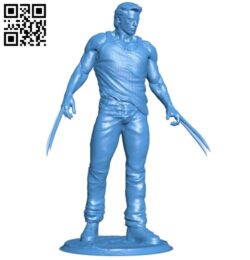 Logan – werewolves B005515 free download stl file 3D Model for CNC and 3d printer