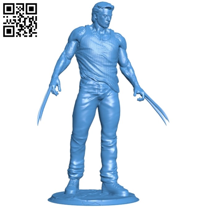 Logan - werewolves B005515 free download stl file 3D Model for CNC and 3d printer