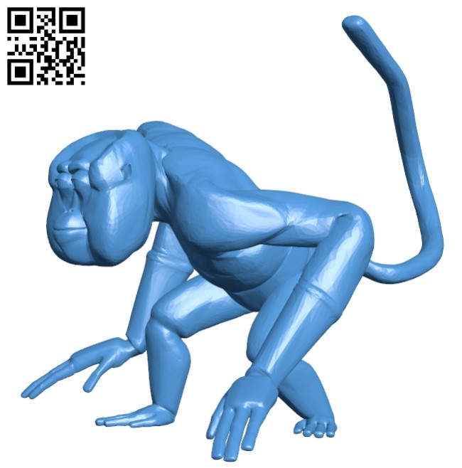 Master Monkey B005300 file stl free download 3D Model for CNC and 3d printer