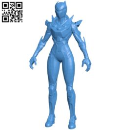Miss Oblivion B005368 file stl free download 3D Model for CNC and 3d printer