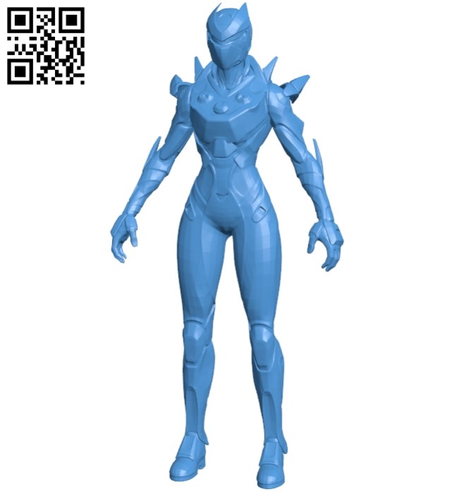 Miss Oblivion B005368 file stl free download 3D Model for CNC and 3d printer