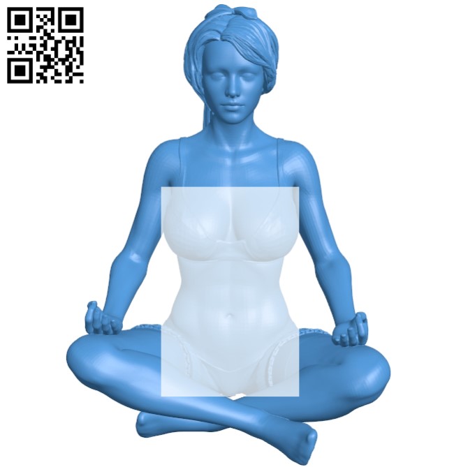 Miss Zen B005432 file stl free download 3D Model for CNC and 3d printer