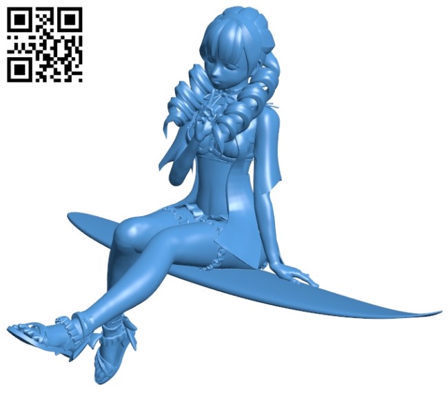 Miss surf witch B005326 file stl free download 3D Model for CNC and 3d printer