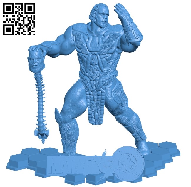 Mr Darkseid Vs Thanos B005488 file stl free download 3D Model for CNC and 3d printer