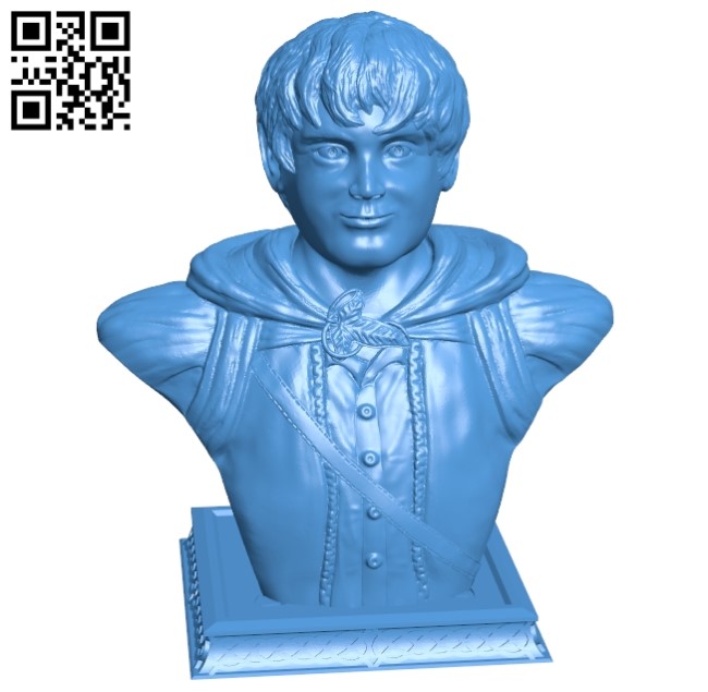 Mr Samwise brave B005542 download free stl files 3d model for 3d printer and CNC carving