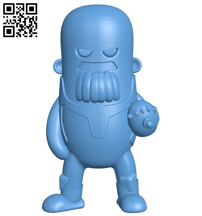 Mr Thanos B005704 download free stl files 3d model for 3d printer and CNC carving