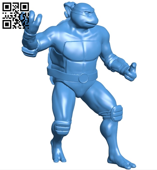 Free STL file Teenage Mutant Ninja Turtle Figure Scan 🥷・3D printable model  to download・Cults