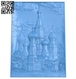 Panel Pokrovsky Cathedral Picture A003879 wood carving file stl free 3d model download for CNC