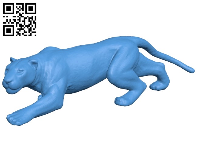 Panther B005294 file stl free download 3D Model for CNC and 3d printer
