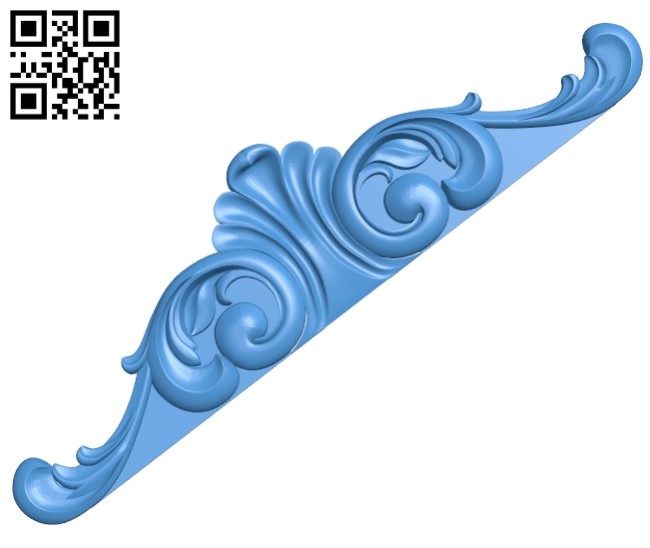 Pattern dekor design A003862 wood carving file stl free 3d model download for CNC
