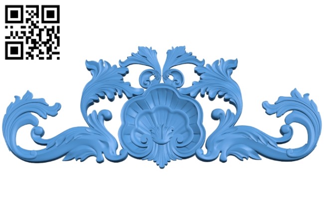 Pattern dekor design A003874 wood carving file stl free 3d model download for CNC