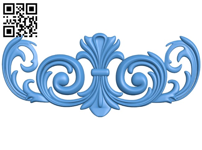 Pattern dekor design A003875 wood carving file stl free 3d model download for CNC