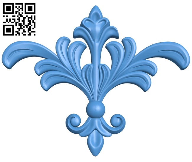 Pattern dekor design A003999 wood carving file stl free 3d model download for CNC