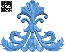 Pattern dekor design A004001 wood carving file stl free 3d model download for CNC