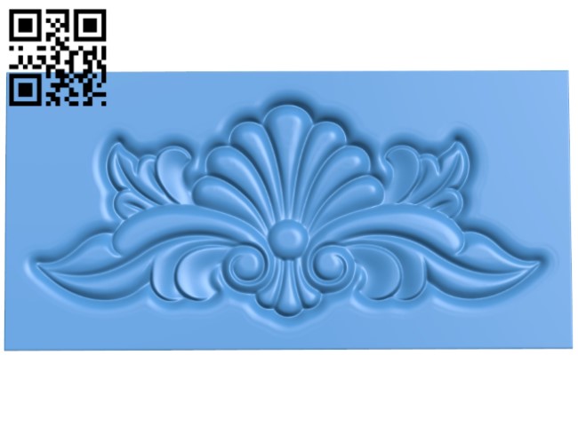 Pattern dekor design A004030 wood carving file stl free 3d model download for CNC