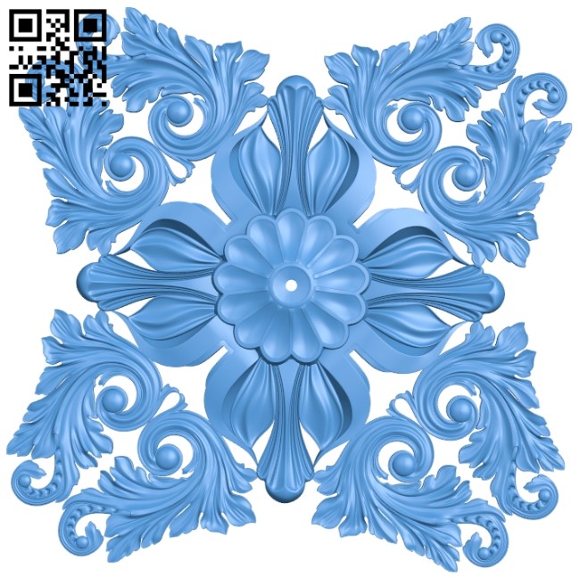 Pattern dekor design A004069 download free stl files 3d model for CNC wood carving