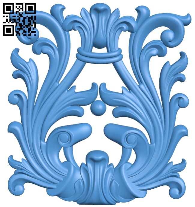Pattern dekor design A004085 download free stl files 3d model for CNC wood carving