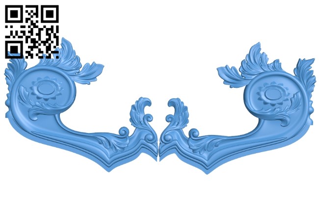 Pattern dekor design A004086 download free stl files 3d model for CNC wood carving