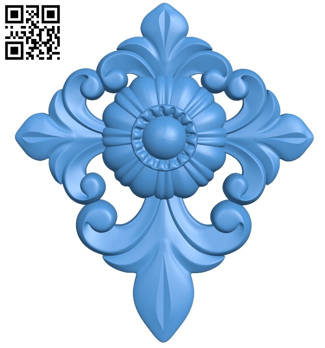 Pattern dekor design A004091 download free stl files 3d model for CNC wood carving