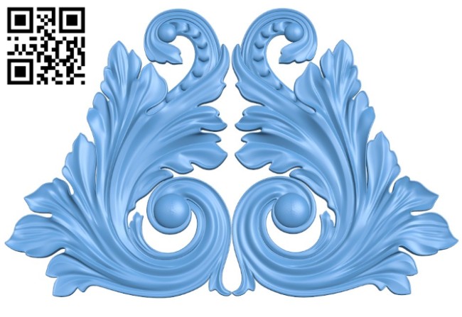 Pattern dekor design A004114 download free stl files 3d model for CNC wood carving
