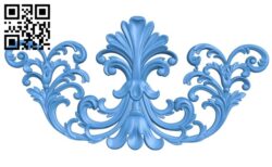 Pattern dekor design A004133 download free stl files 3d model for CNC wood carving