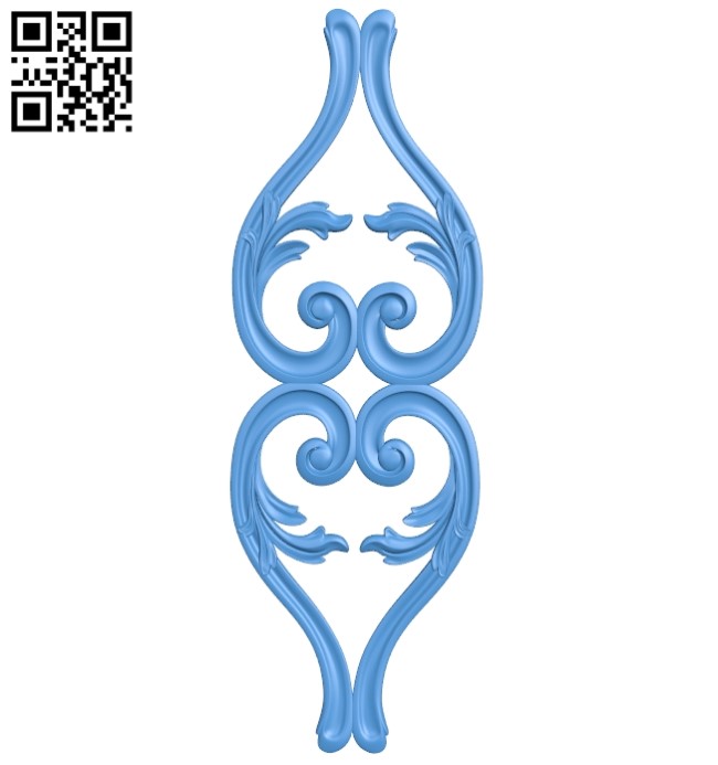 Pattern dekor design A004136 download free stl files 3d model for CNC wood carving