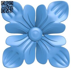 Pattern dekor flower A004041 download free stl files 3d model for CNC wood carving