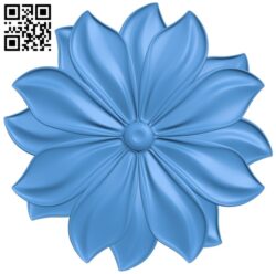 Pattern dekor flower A004062 download free stl files 3d model for CNC wood carving