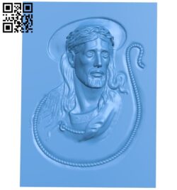 Picture Jesus A004109 download free stl files 3d model for CNC wood carving