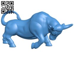 Powerfull Bull B005298 file stl free download 3D Model for CNC and 3d printer