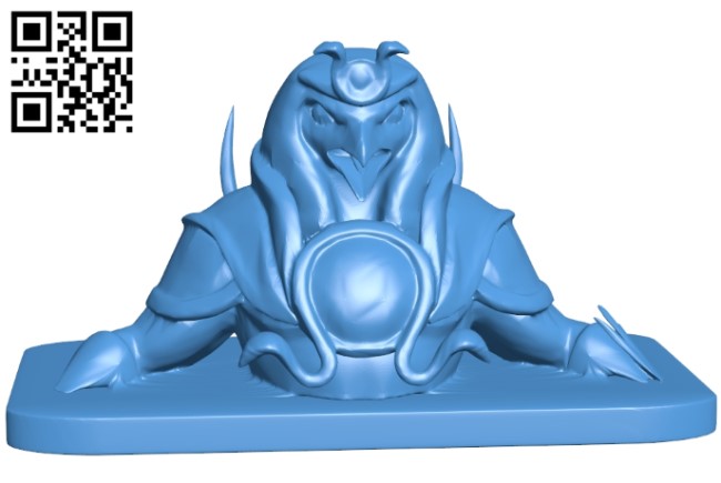 Ra bust B005631 download free stl files 3d model for 3d printer and CNC carving