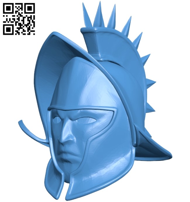 Hat Ryse Gladiator helmet B005489 file stl free download 3D Model for CNC and 3d printer