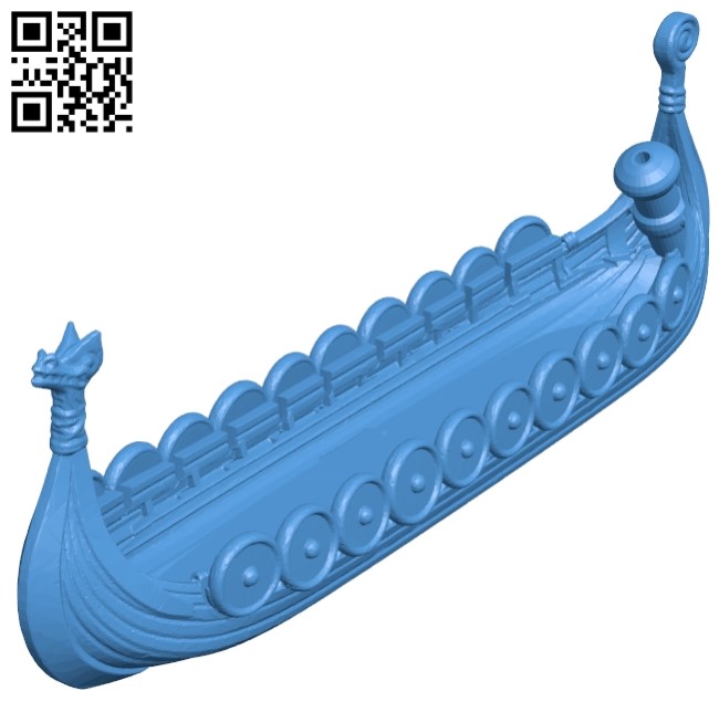 Ship viking load B005392 file stl free download 3D Model for CNC and 3d printer