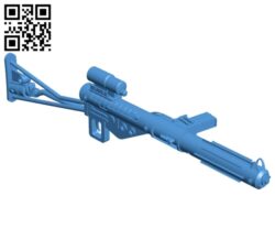 Spice runner – gun B005576 download free stl files 3d model for 3d printer and CNC carving