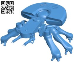 Spider Tank B005299 file stl free download 3D Model for CNC and 3d printer