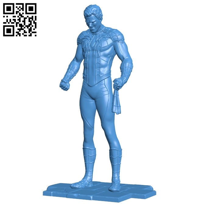 Spider man B005305 file stl free download 3D Model for CNC and 3d printer