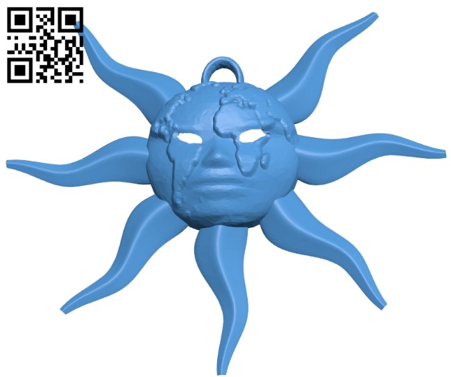 Sun face world B005321 file stl free download 3D Model for CNC and 3d printer