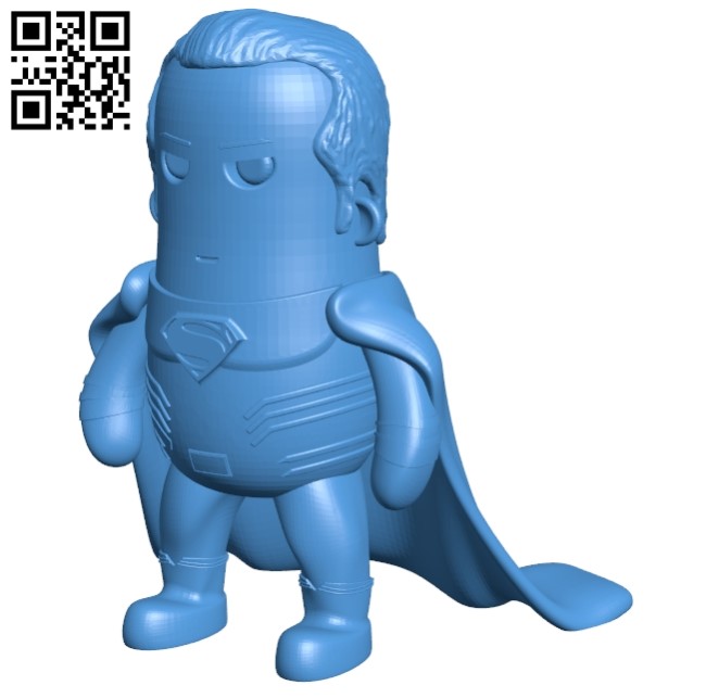 Super man mini B005320 file stl free download 3D Model for CNC and 3d printer