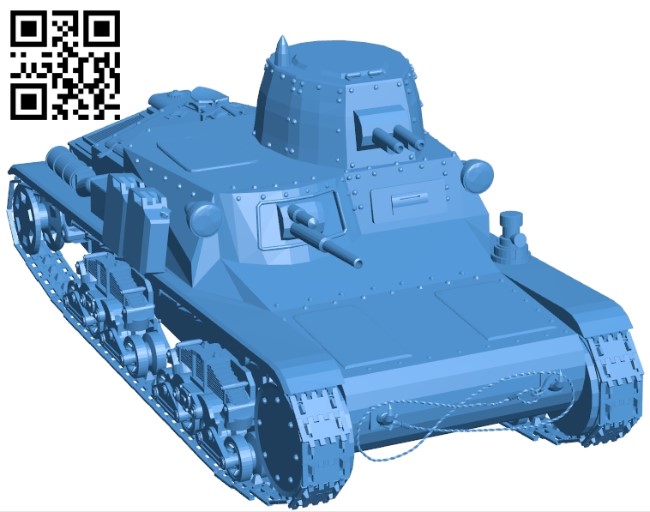 Tank M11 B005384 file stl free download 3D Model for CNC and 3d printer