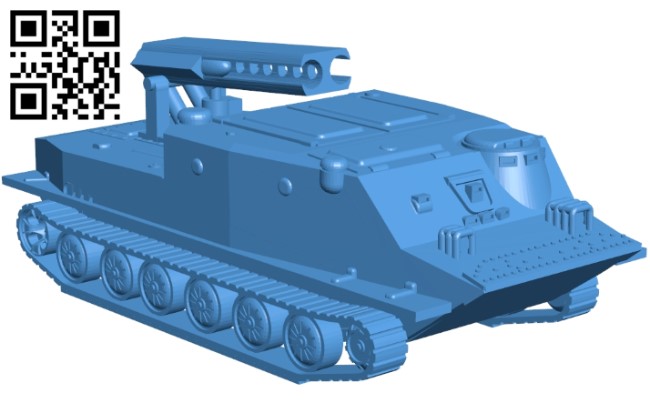 Tank UR-67 B005653 download free stl files 3d model for 3d printer and CNC carving