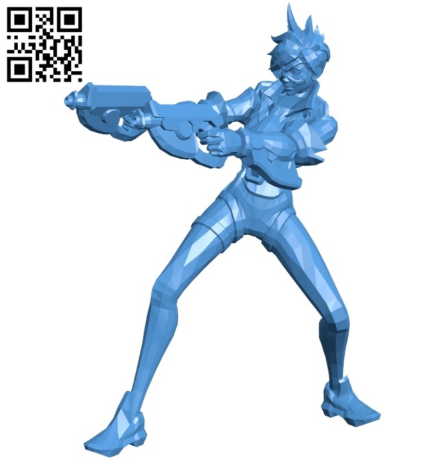 Tracer with gun B005358 file stl free download 3D Model for CNC and 3d printer