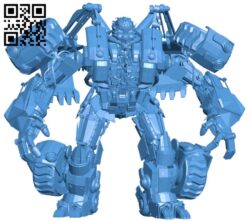 Unknown transformer B005520 free download stl file 3D Model for CNC and 3d printer