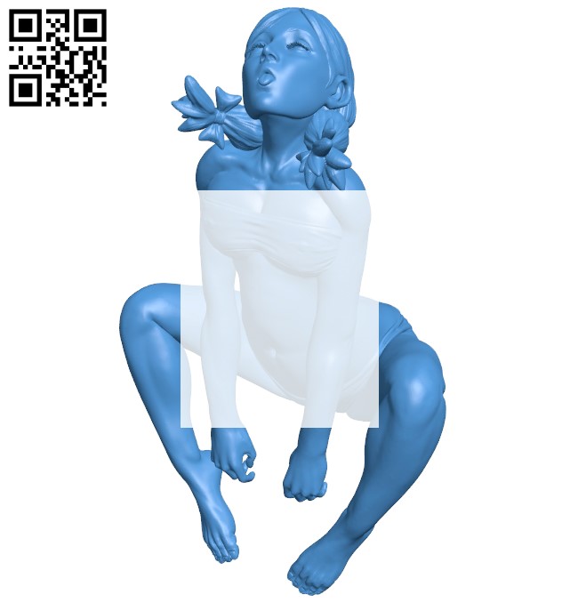 Women B005387 file stl free download 3D Model for CNC and 3d printer