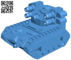 Wyvern Tank B005477 file stl free download 3D Model for CNC and 3d printer