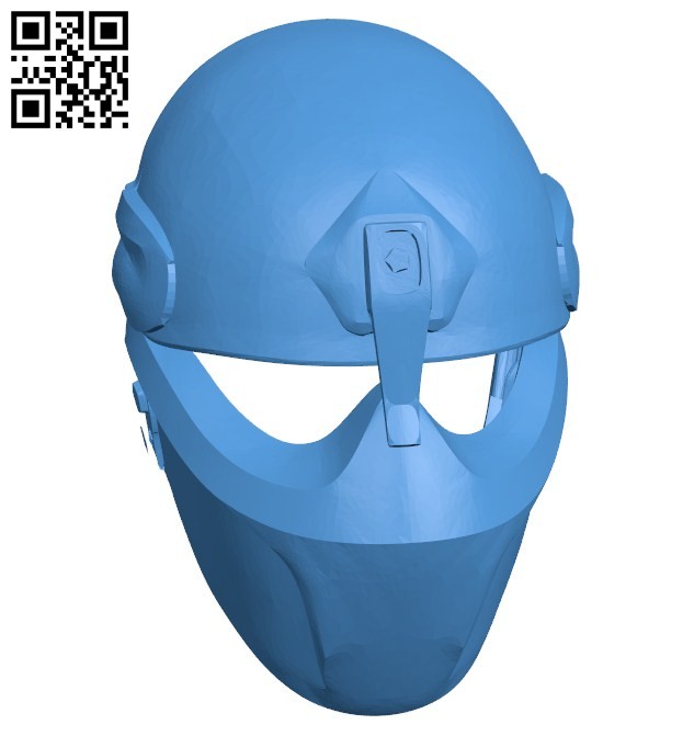 Alpha Force Mask B006186 download free stl files 3d model for 3d printer and CNC carving