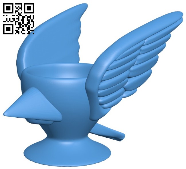Angry Birds cup B006141 download free stl files 3d model for 3d printer and CNC carving