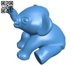 Baby Mastodon B006220 download free stl files 3d model for 3d printer and CNC carving