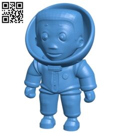 Boy astronaut B005790 download free stl files 3d model for 3d printer and CNC carving