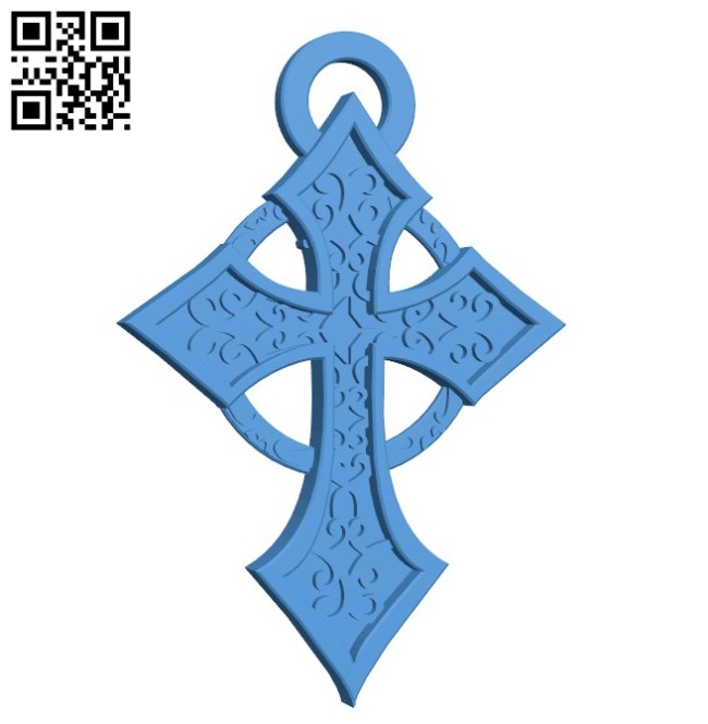 Celtic cross B006219 download free stl files 3d model for 3d printer and CNC carving