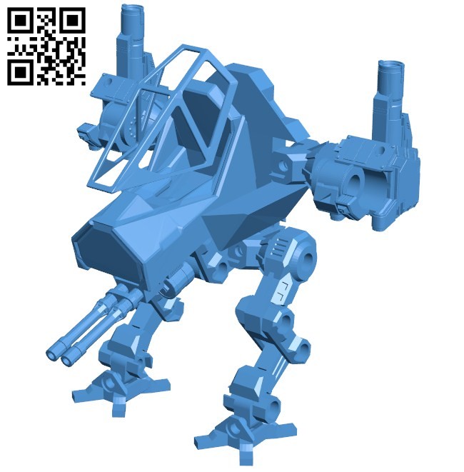 Combat robot B005815 download free stl files 3d model for 3d printer and CNC carving